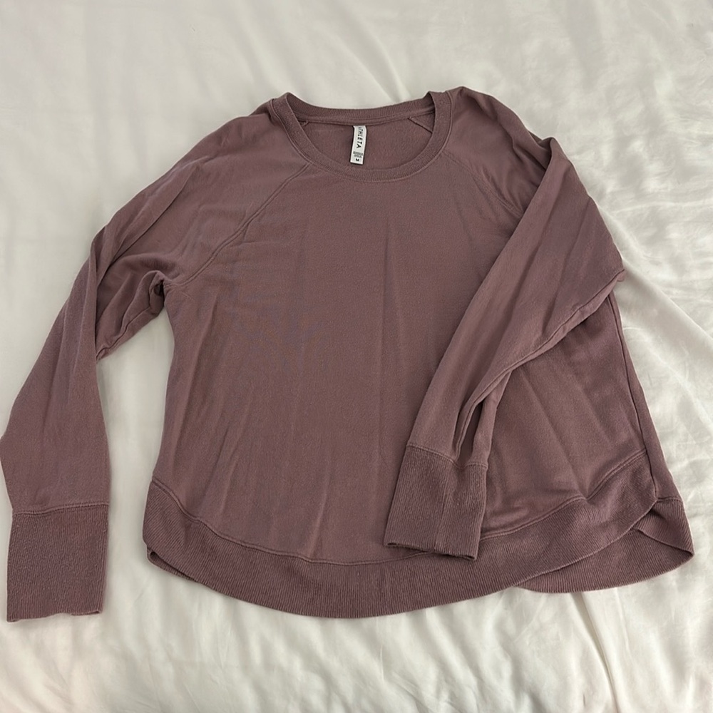 Athleta Mauve Lightweight Sweater